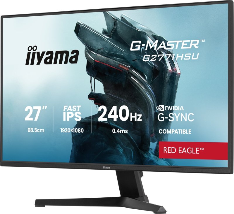 iiyama G-Master / G2771HSU-B1 / 27" / IPS / FHD / 240Hz / 0,4ms / Černá - obrázek č. 2