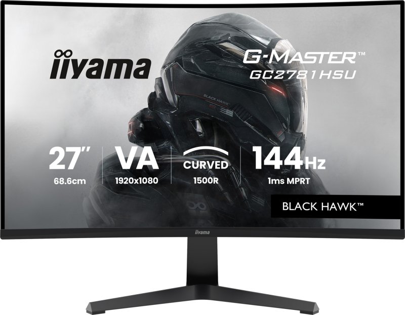 iiyama G-Master / GC2781HSU-B1 / 27" / VA / FHD / 144Hz / 1ms / Černá - obrázek produktu