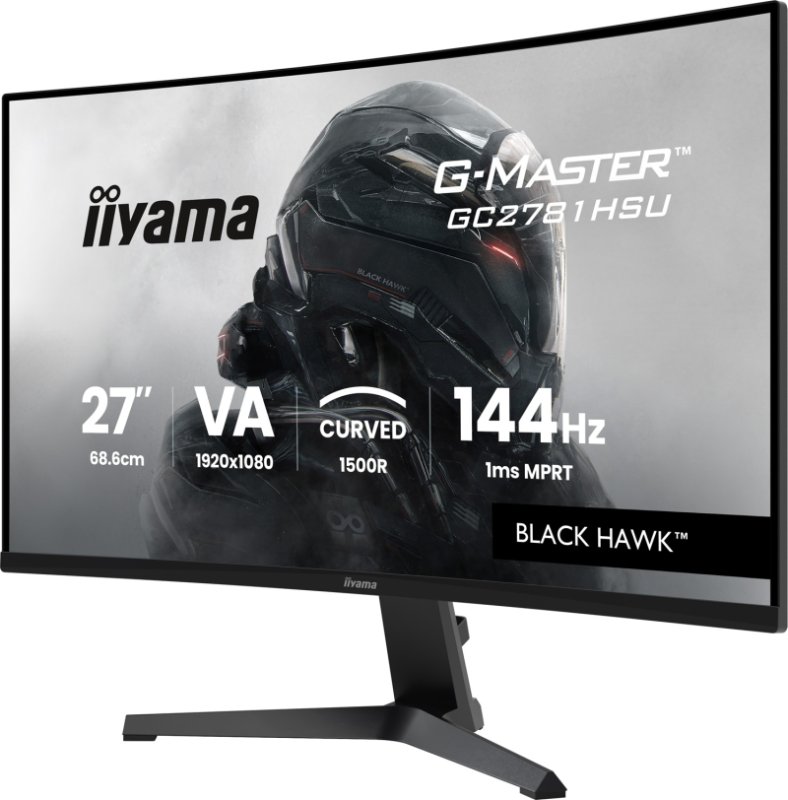 iiyama G-Master / GC2781HSU-B1 / 27" / VA / FHD / 144Hz / 1ms / Černá - obrázek č. 3