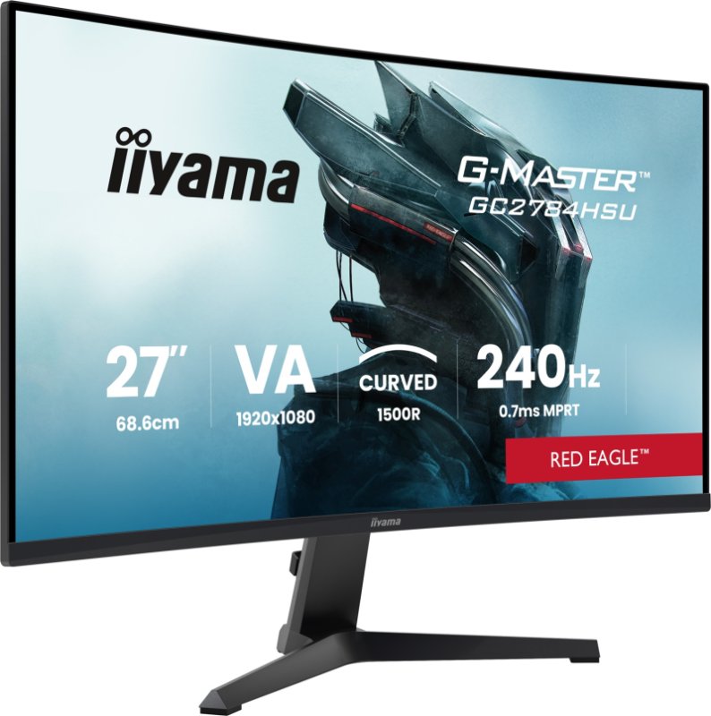 iiyama G-Master / GC2784HSU-B1 / 27" / VA / FHD / 240Hz / 0,7ms / Černá - obrázek č. 1