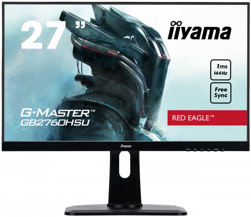 iiyama G-Master/ GB2760HSU-B1/ 27"/ TN/ FHD/ 144Hz/ 1ms/ Black/ 3R - obrázek produktu