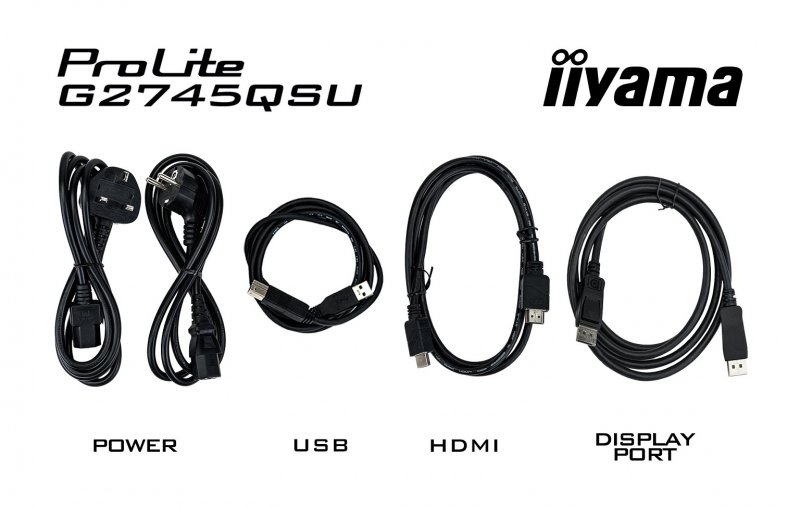 iiyama G-Master/ G2745QSU-B1/ 27"/ IPS/ QHD/ 100Hz/ 1ms/ Black/ 3R - obrázek č. 2