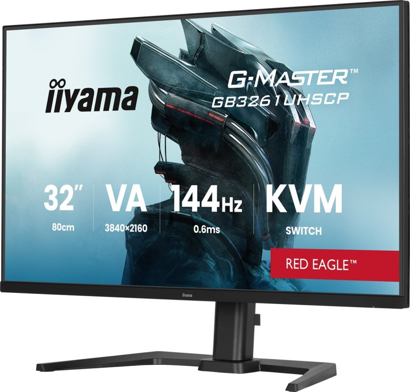 iiyama G-Master / GB3261UHSCP-B1 / 31,5" / VA / 4K UHD / 144Hz / 0,6ms / Černá - obrázek č. 2