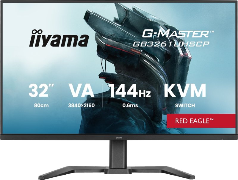 iiyama G-Master / GB3261UHSCP-B1 / 31,5" / VA / 4K UHD / 144Hz / 0,6ms / Černá - obrázek produktu