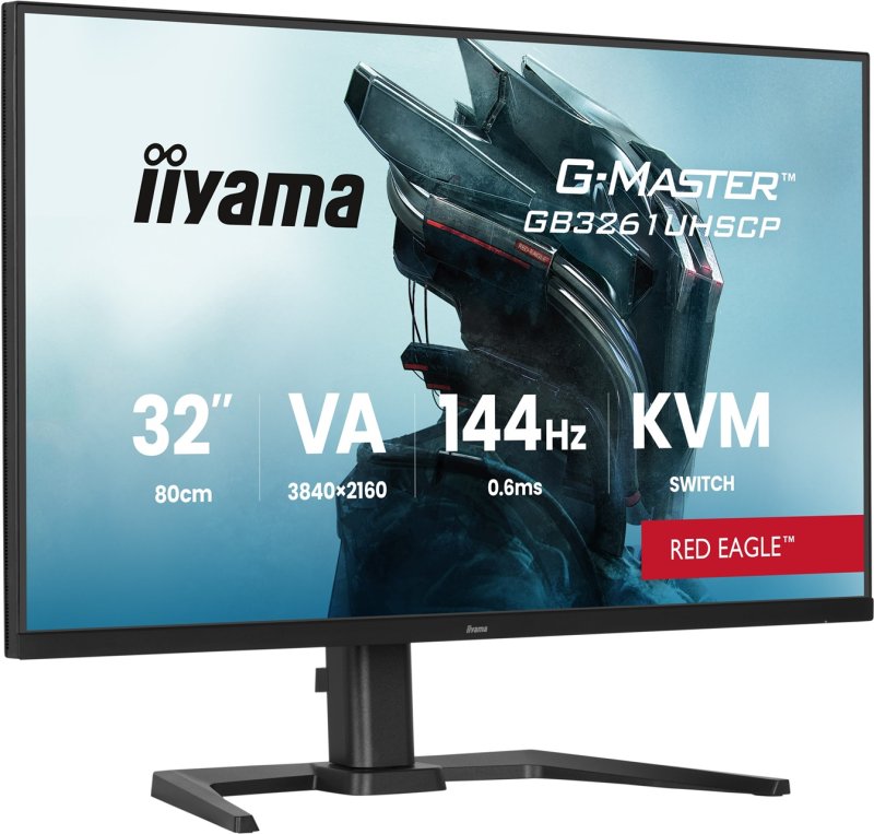 iiyama G-Master / GB3261UHSCP-B1 / 31,5" / VA / 4K UHD / 144Hz / 0,6ms / Černá - obrázek č. 1