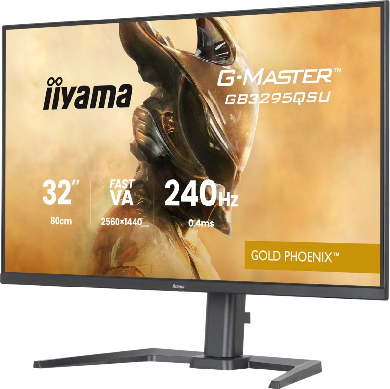 iiyama G-Master / GB3295QSU-B1 / 31,5" / VA / QHD / 240Hz / 0,4ms / Černá - obrázek č. 2