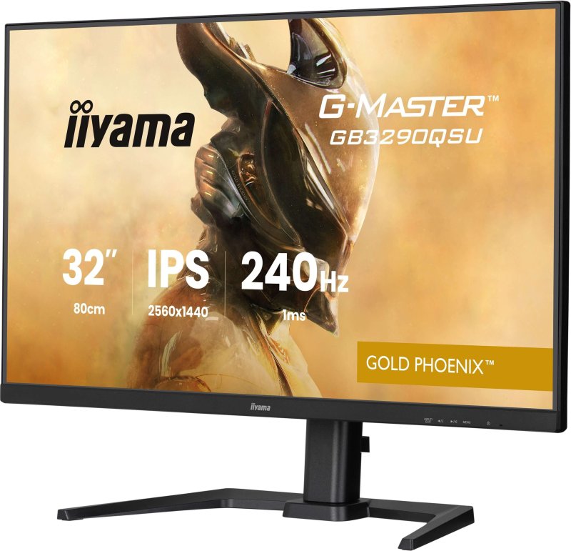 iiyama G-Master / GB3290QSU-B1 / 31,5" / IPS / QHD / 240Hz / 1ms / Černá - obrázek č. 3