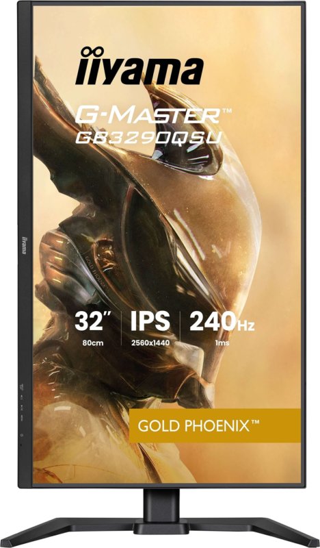 iiyama G-Master / GB3290QSU-B1 / 31,5" / IPS / QHD / 240Hz / 1ms / Černá - obrázek č. 1