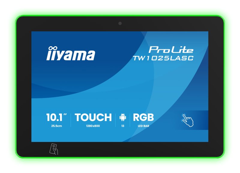 10" iiyama TW1025LASC-B3PNR:IPS,HD,cam,mic - obrázek produktu