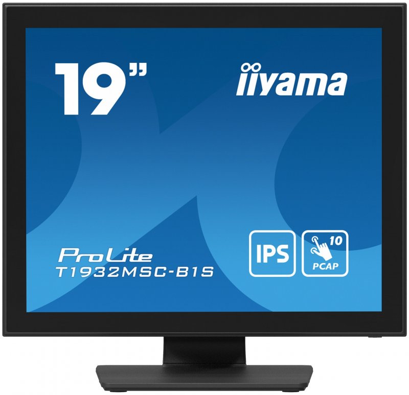 19" iiyama T1932MSC-B1S:IPS,SXGA,PCAP,HDMI,DP - obrázek produktu
