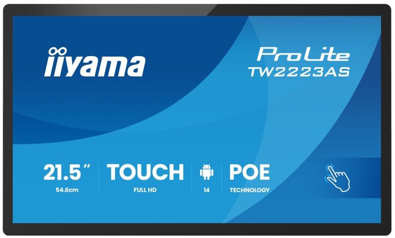 22" iiyama TW2223AS-B3P:IPS,FHD,Android - obrázek produktu