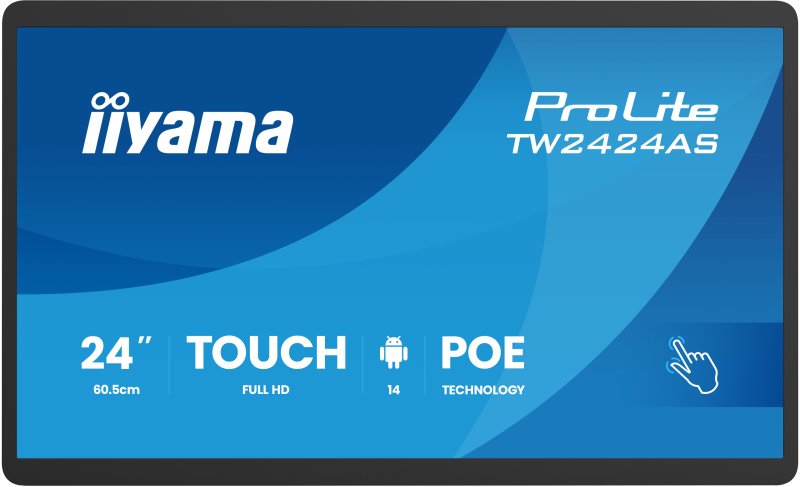 24" iiyama TW2424AS-B3P:IPS,FHD,Android - obrázek produktu
