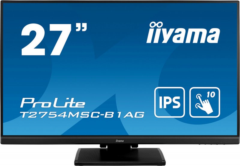 27" iiyama T2754MSC-B1AG: IPS,FHD,AG,10P,HDMI,repr - obrázek produktu