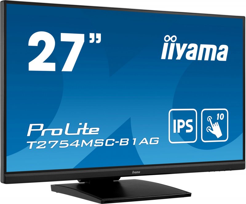 27" iiyama T2754MSC-B1AG: IPS,FHD,AG,10P,HDMI,repr - obrázek č. 1