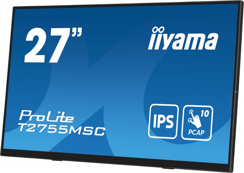 27" iiyama T2755MSC-B1:IPS,FHD,PCAP,Webcam - obrázek č. 5