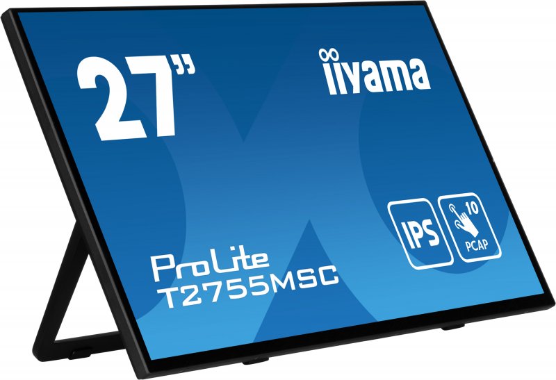 27" iiyama T2755MSC-B1:IPS,FHD,PCAP,Webcam - obrázek č. 1