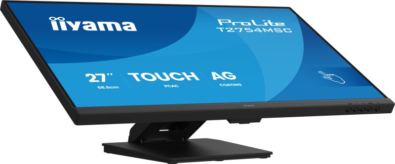 27" iiyama T2754MSC-B2AG: IPS,FHD,AG,10P,HDMI,repr - obrázek č. 1