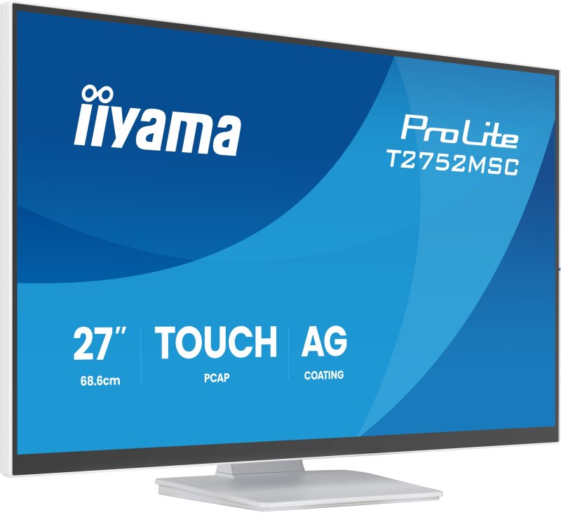 27" iiyama T2752MSC-W1AG:IPS,FHD,HDMI,DP - obrázek č. 2