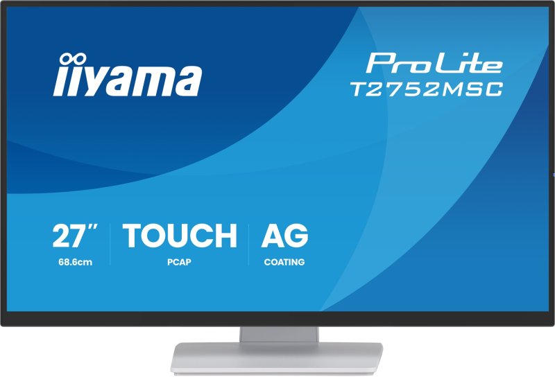27" iiyama T2752MSC-W1AG:IPS,FHD,HDMI,DP - obrázek produktu