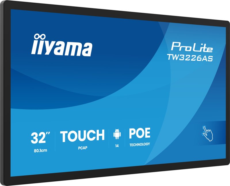 32" iiyama TW3226AS-B3P:VA,FHD,Android,POE - obrázek č. 2