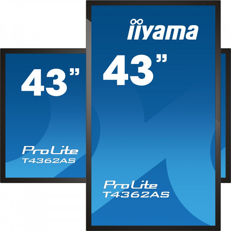 43" iiyama T4362AS-B1:IPS,4K UHD,Android,24/ 7 - obrázek č. 2