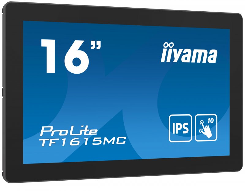 16" iiyama TF1615MC-B1: FHD,10P,IP65,HDMI,DP,VGA - obrázek č. 1