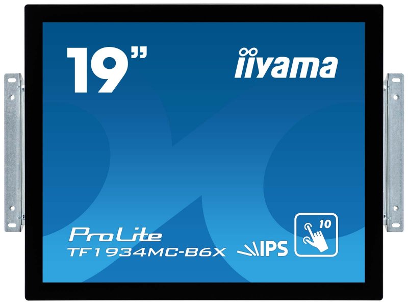 19" iiyama TF1934MC-B6X: IPS, SXGA, capacitive, 10P, 350cd/ m2, VGA, DP, HDMI, černý - obrázek produktu