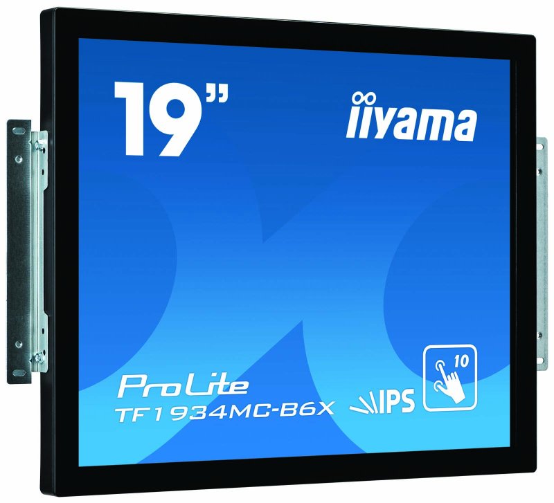 19" iiyama TF1934MC-B6X: IPS, SXGA, capacitive, 10P, 350cd/ m2, VGA, DP, HDMI, černý - obrázek č. 1