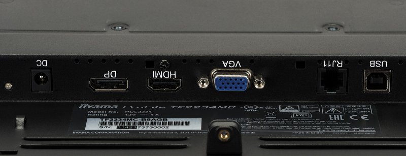 22" iiyama TF2234MC-B6AGB: IPS, FullHD, capacitive, 10P, 350cd/ m2, VGA, DP, HDMI, černý - obrázek č. 6