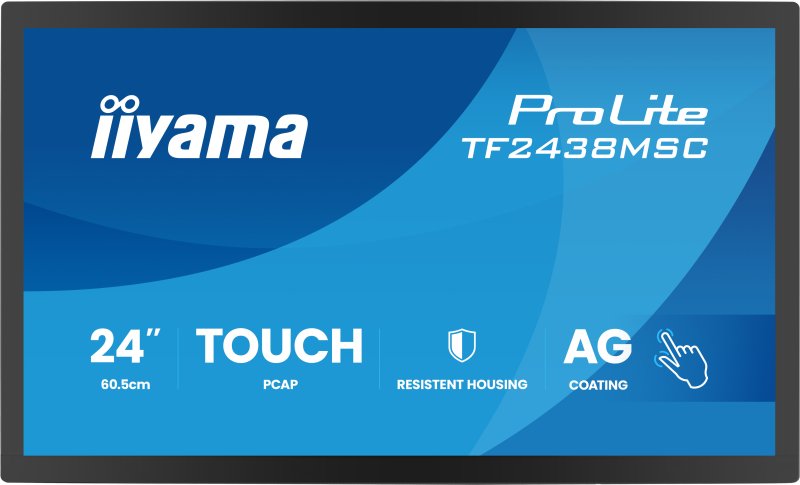 24" iiyama TF2438MSC-B2: PCAP,IPS,FHD,HDMI,DP - obrázek produktu