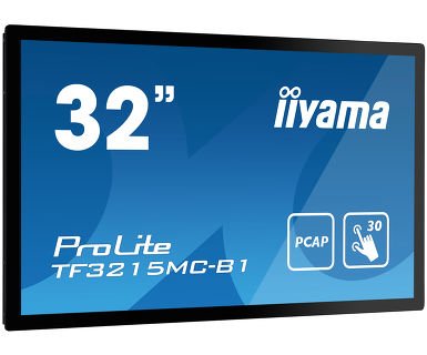 32" iiyama TF3215MC-B1: FullHD, capacitive, 500cd/ m2, VGA, HDMI, černý - obrázek č. 1