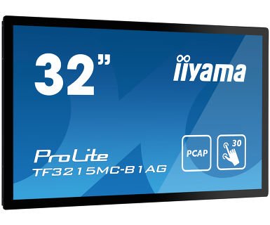 32" iiyama TF3215MC-B1AG: FullHD,capacitive, 500cd/ m2, VGA, HDMI, černý - obrázek č. 1