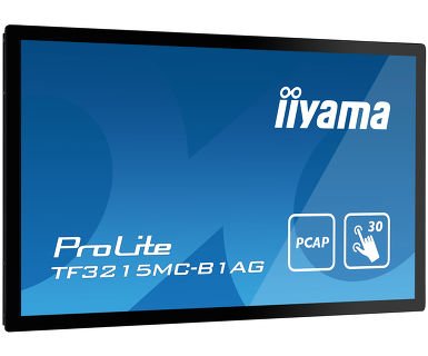 32" iiyama TF3215MC-B1AG: FullHD,capacitive, 500cd/ m2, VGA, HDMI, černý - obrázek č. 2