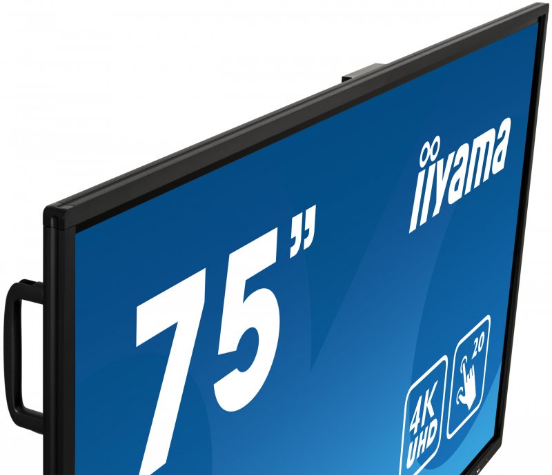 75" iiyama TE7503MIS-B1AG: IPS, 4K, 350cd/ m2, 24/ 7, iiSignage, WiFi, 2x Touch Pen, HDMI, VGA, DP,USB - obrázek č. 3