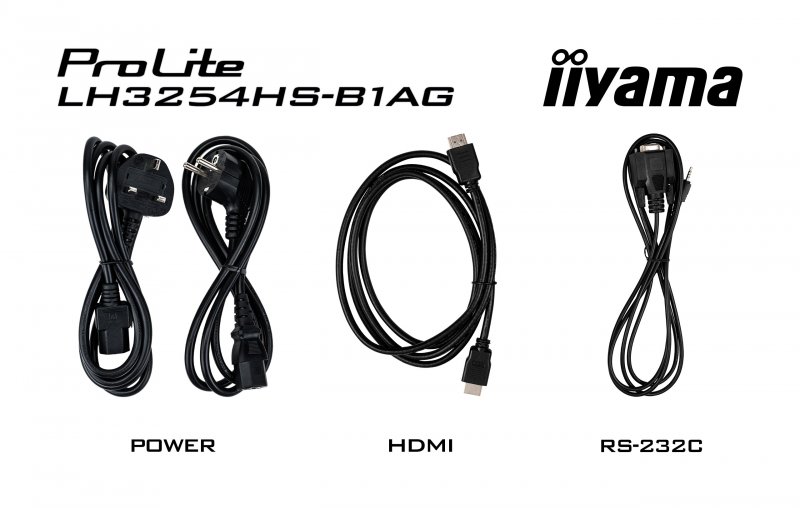 32" iiyama LH3254HS-B1AG: IPS,FHD,500cd/ m2,24/ 7 - obrázek č. 6