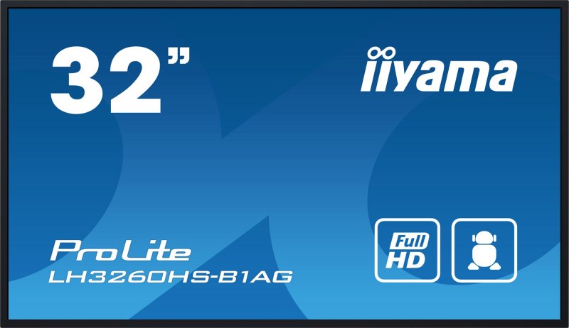 32" iiyama LH3260HS-B1AG: VA,FHD,Android 11,24/ 7 - obrázek produktu