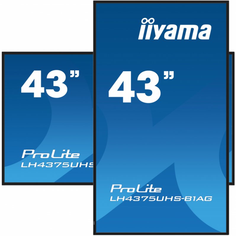 43" iiyama LH4375UHS-B1AG:IPS,4K UHD,Android,24/ 7 - obrázek č. 8