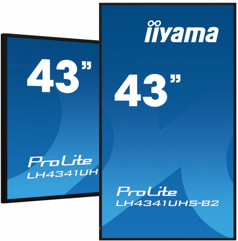 43" iiyama LH4341UHS-B2:IPS,4K UHD,500cd,repro - obrázek č. 9
