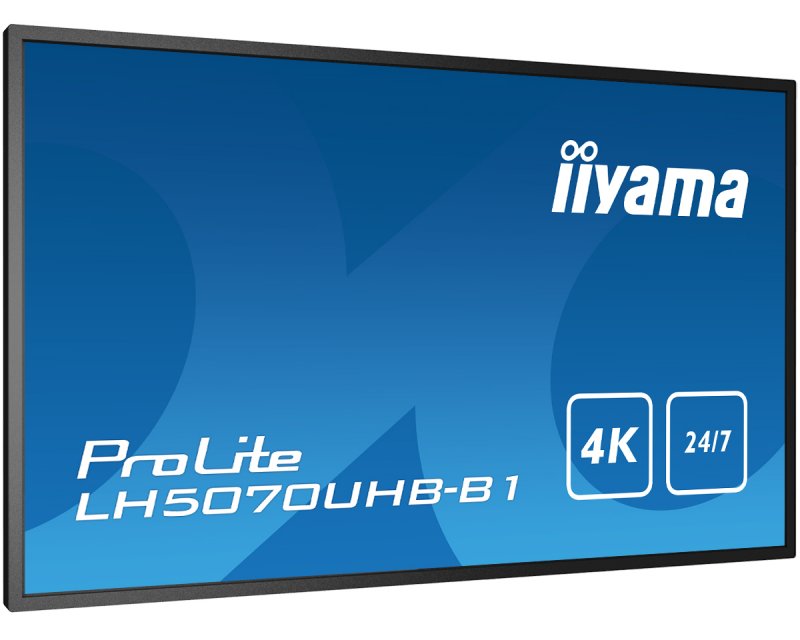 50" iiyama LH5070UHB-B1: VA,4K UHD,Android,24/ 7 - obrázek č. 2