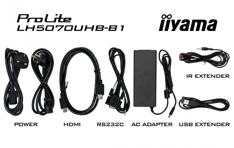 50" iiyama LH5070UHB-B1: VA,4K UHD,Android,24/ 7 - obrázek č. 5