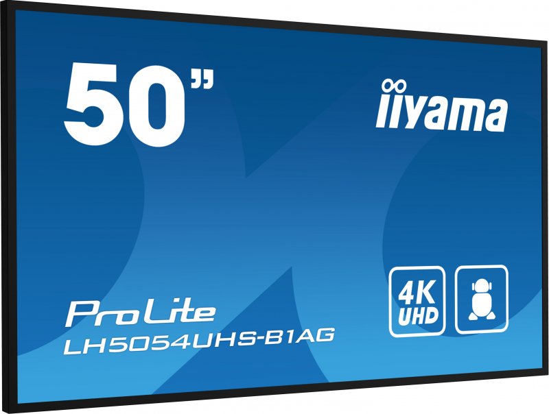 50" iiyama LH5054UHS-B1AG: VA,4K UHD,Android,24/ 7 - obrázek č. 5