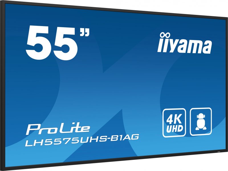 55" iiyama LH5575UHS-B1AG:IPS,4K UHD,Android,24/ 7 - obrázek č. 9