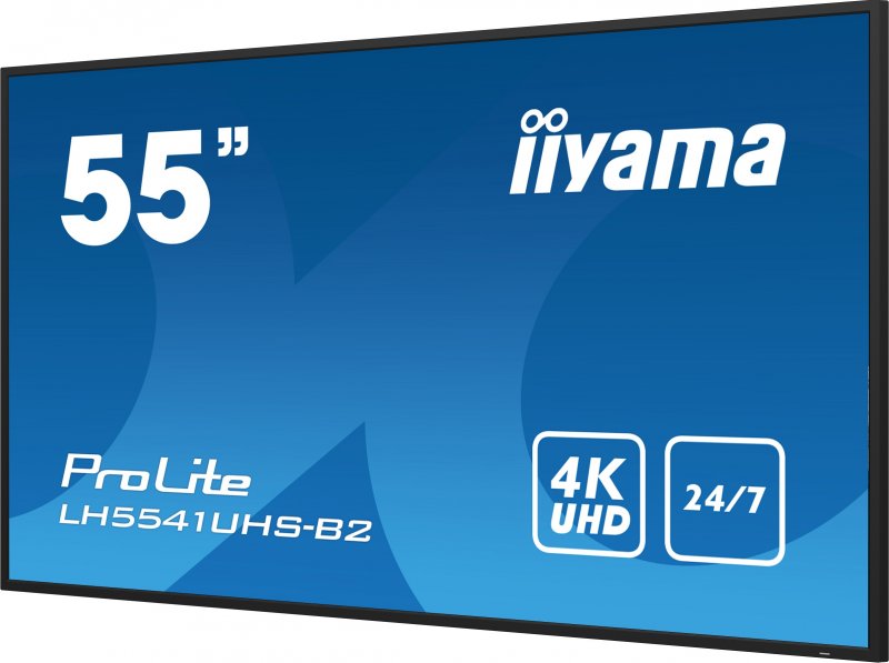 55" iiyama LH5541UHS-B2:IPS,4K UHD,500cd,repro - obrázek č. 5