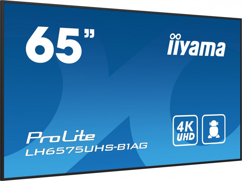 65" iiyama LH6575UHS-B1AG: IPS,4K UHD,Android,24/ 7 - obrázek č. 9