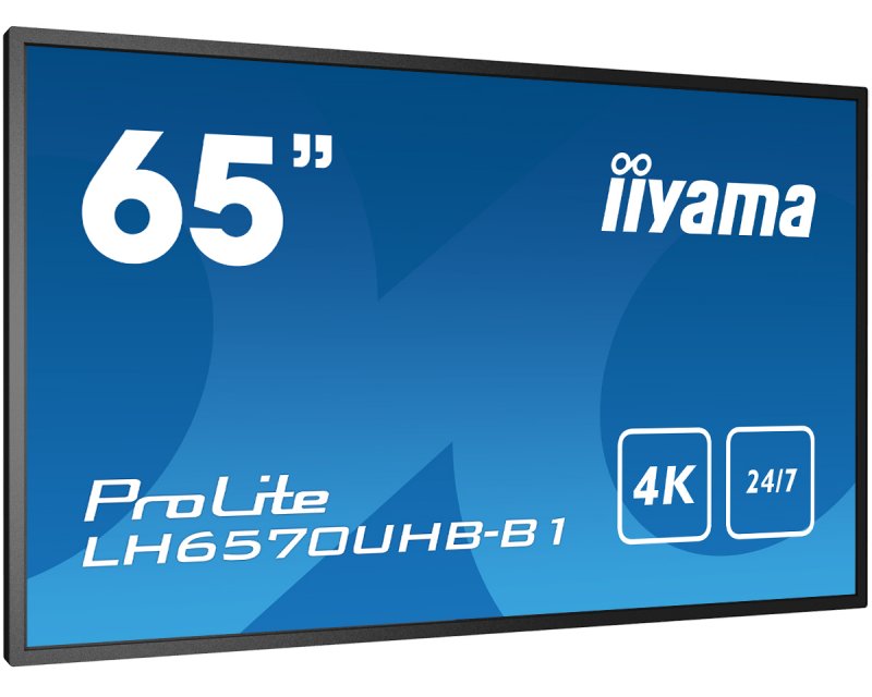 65" iiyama LH6570UHB-B1: VA, 4K UHD,Android,24/ 7 - obrázek č. 2