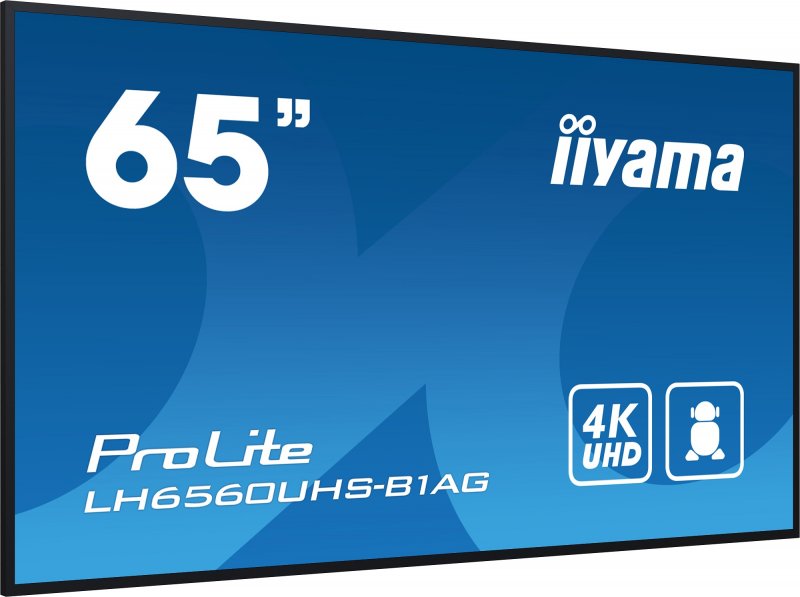 65" iiyama LH6560UHS-B1AG: VA,4K UHD, Andr.11,24/ 7 - obrázek č. 12