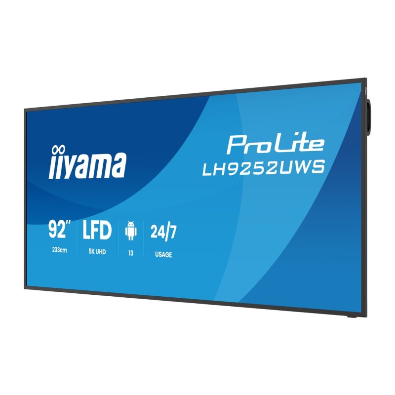 92" iiyama LH9252UWS-B1AG:VA,5K,24 / 7 - obrázek č. 17