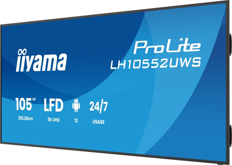 105" iiyama LH10552UWS-B1AG: IPS,5K,USB-C,24 / 7 - obrázek č. 4