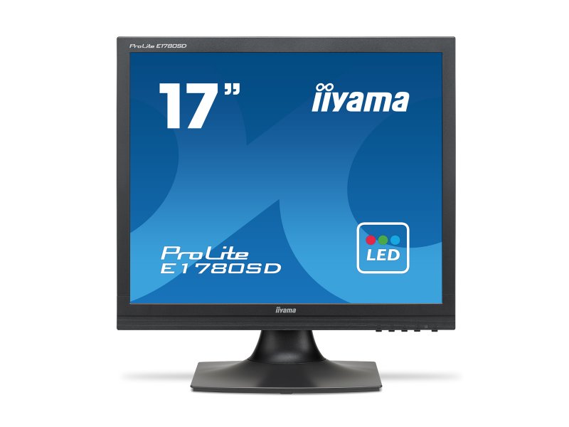 17" LCD iiyama Prolite E1780SD-B1 - SXGA,5ms,250cd/ m2,DVI,VGA,repro - obrázek produktu