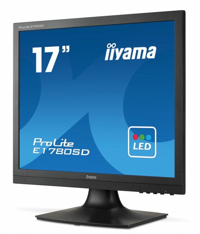 17" LCD iiyama Prolite E1780SD-B1 - SXGA,5ms,250cd/ m2,DVI,VGA,repro - obrázek č. 2